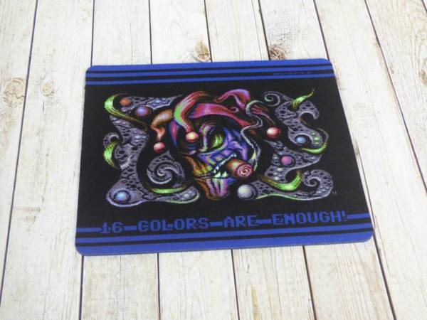 Commodore C64 Mousepad 8-bit Retro bedruckt Pixel Grafik Shrill