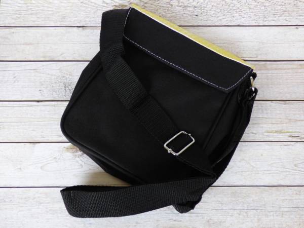 Orchideen Umhängetasche Handtasche klein bedruckt