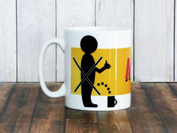 Tasse mit Klomännchen