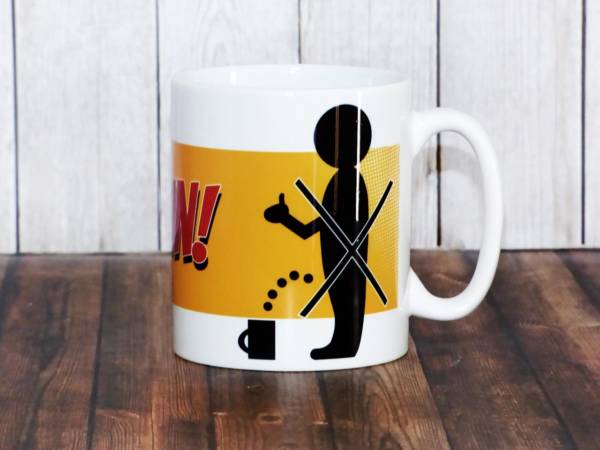 Tasse schlechter Scherz