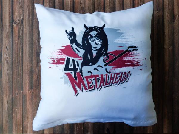 Heavy Metal Kissen "4 Metalheads"