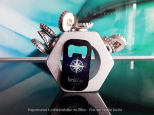 Kreativer magnetischer Kronkorkenhalter