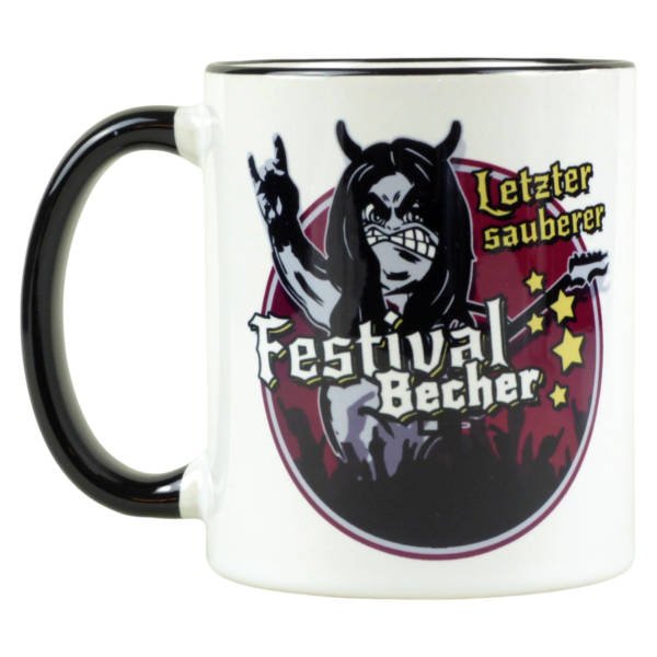 Heavy Metal Motivtasse mit lustigem Spruch