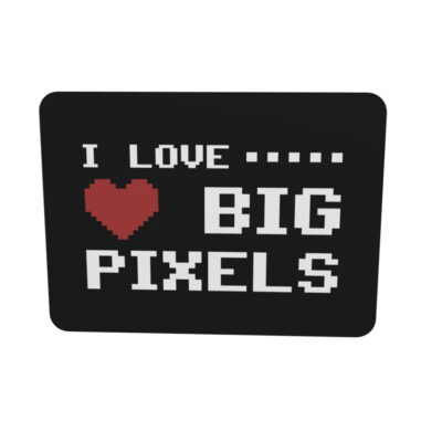Retro Gamer Mousepad im Pixel-Style-Design