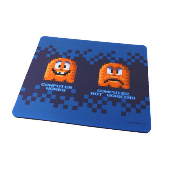 Mousepad mit Pixel-Art bedruckt für echte Nerds