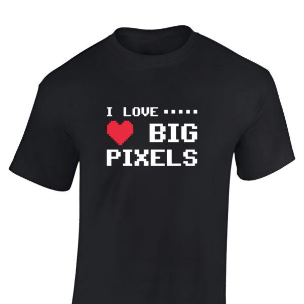 Lustiges Retro Gaming Shirt für Herren mit Spruch | Pixel Art Geschenk für Nerds | 100% Baumwolle