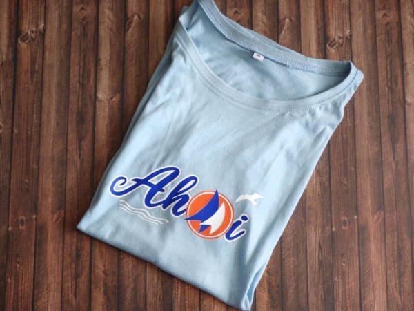 Nautisches Damen T-Shirt Ahoi