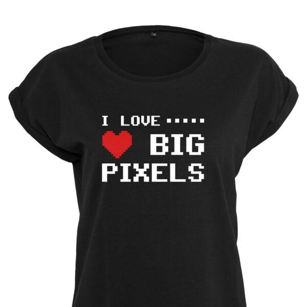 Lustiges Pixel Art Shirt für Damen mit Spruch | Einzigartige Computer Nerd Geschenke