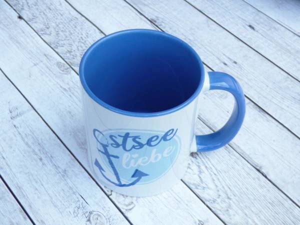 Zweifarbige Ostsee-Tasse
