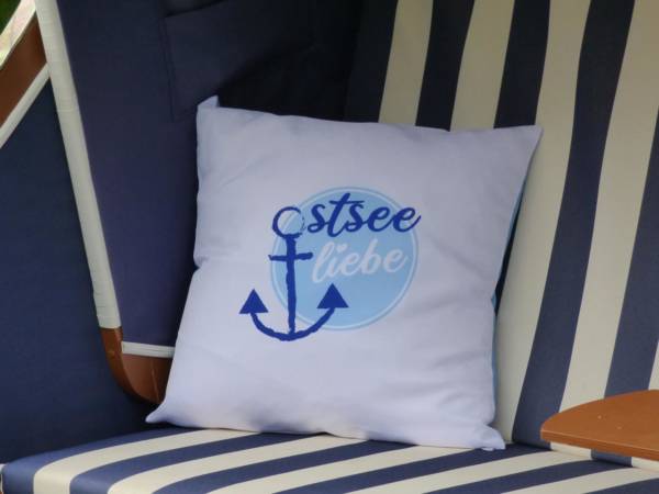 Ostsee Liebe Kissen