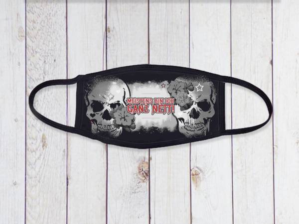Community Maske Heavy Metal Totenkopf