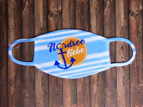 Mund-Nasen-Alltags Maske Nordsee maritim