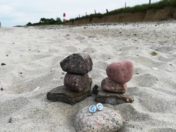 Ohrstecker mit Ostsee Motiv