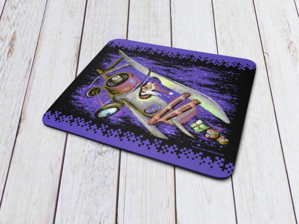 Computerzubehör Mousepad mit weihnachtlichem Bild