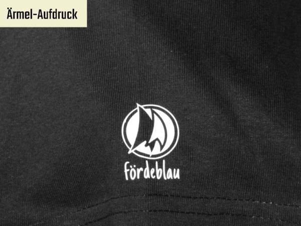 Fördeblau Ärmel Aufdruck