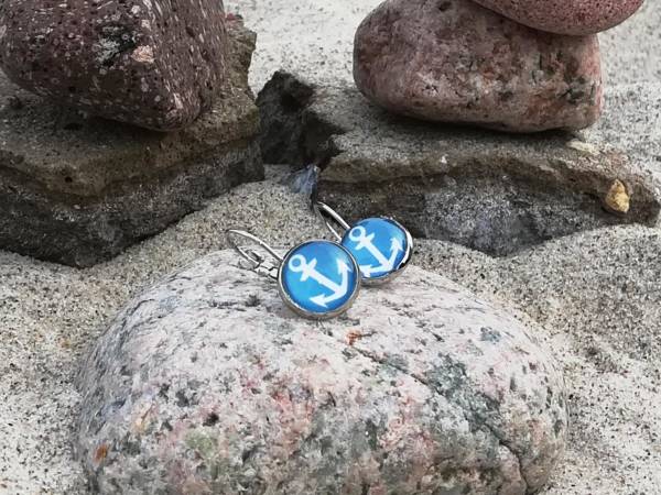 Ohrschmuck Klappbrissur maritim