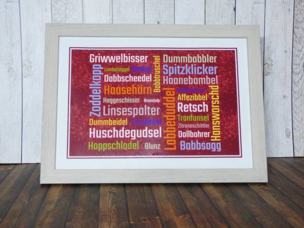 Schimpfwörter im Pfälzer Dialekt