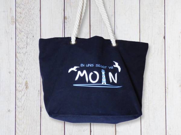 Shopper blau maritim