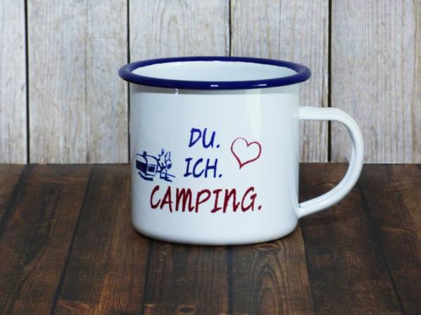 Camping Spruch-Tasse