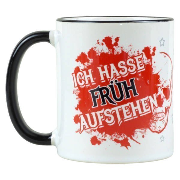 Lustige Bürotasse aus Keramik mit Motiv