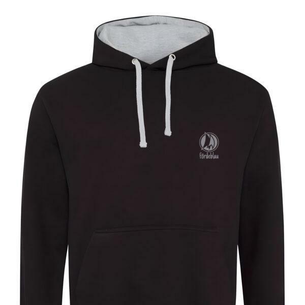 Hoodie zweifarbig vorne