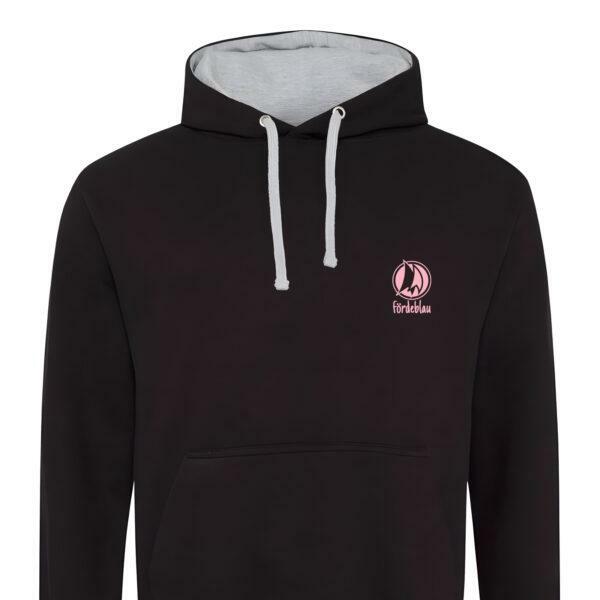 Hoodie zweifarbig vorne