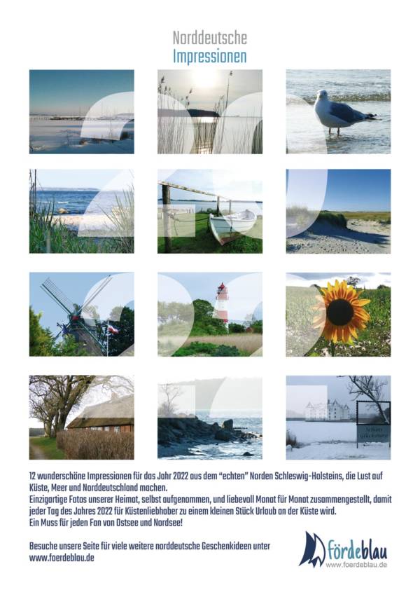 Wandkalender norddeutsche Landschaft
