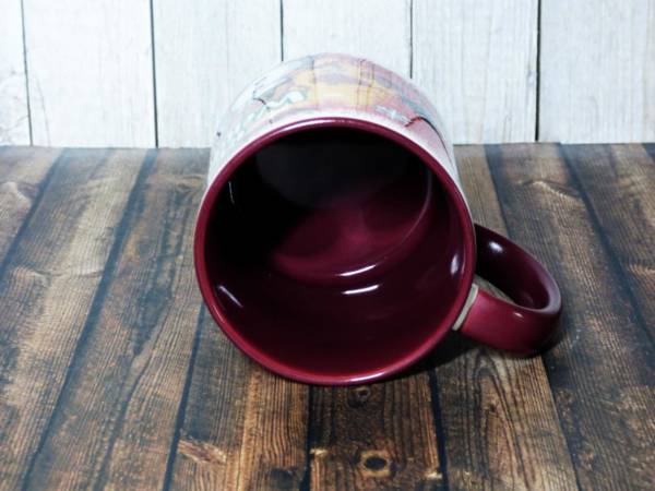 Zweifarbige Tasse für Glühwein