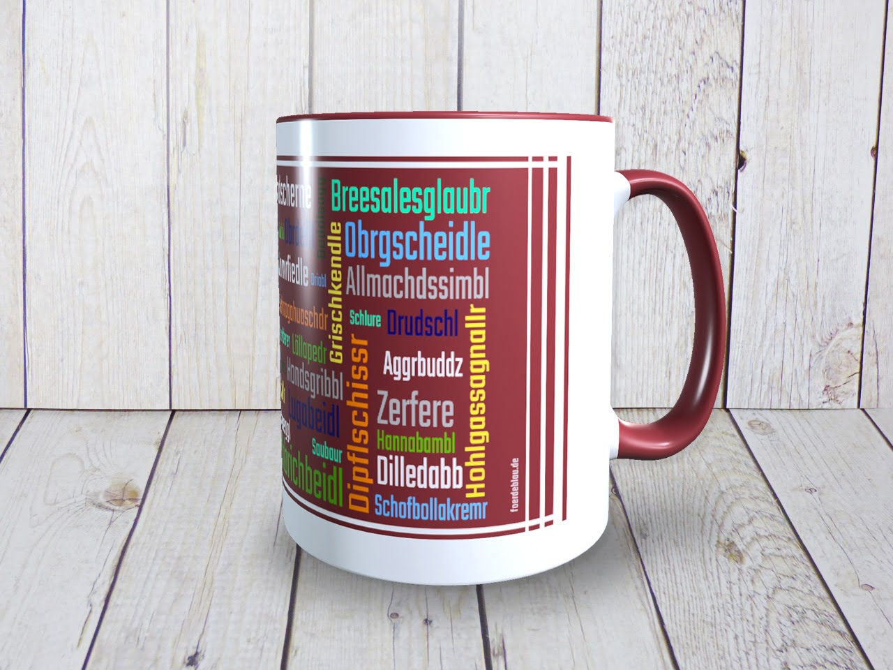 EINE PRISE Tasse  Tasse Zweifarbig 