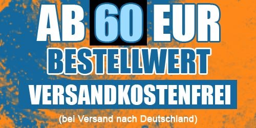 Versandkostenfrei ab 60 EUR innerhalb Deutschland