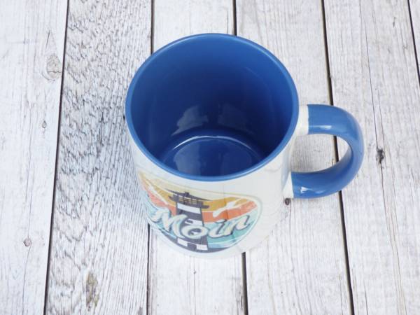 Moin Becher blau