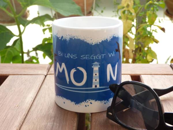 Kaffeebecher maritimes Motiv