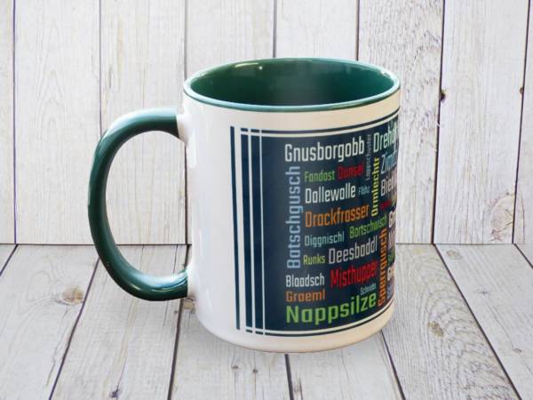 Dialekt Tasse Sachsen