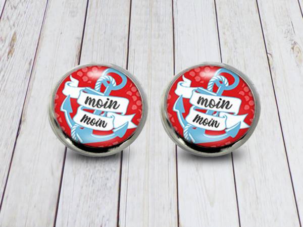 Moin Moin Anker Ohrschmuck