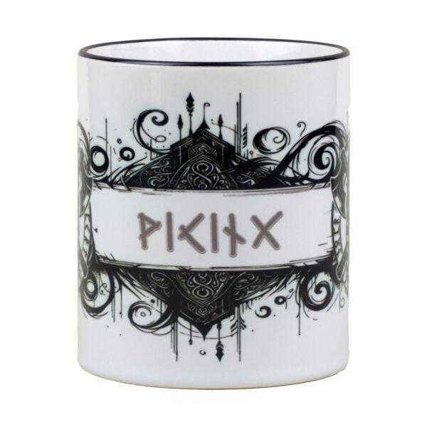 Wikinger Totenkopf Krieger Tasse