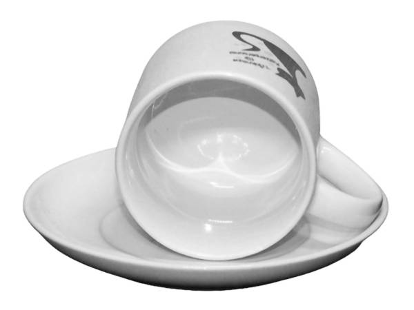 Espressotasse Katzenmotiv