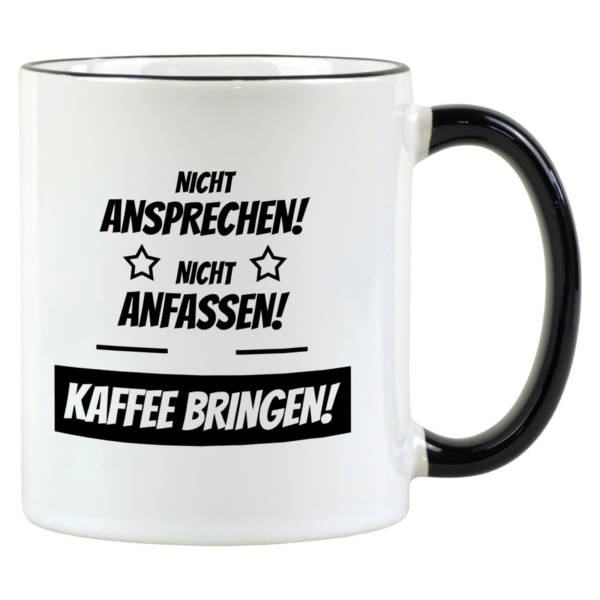Kaffeebecher provokantes Statement