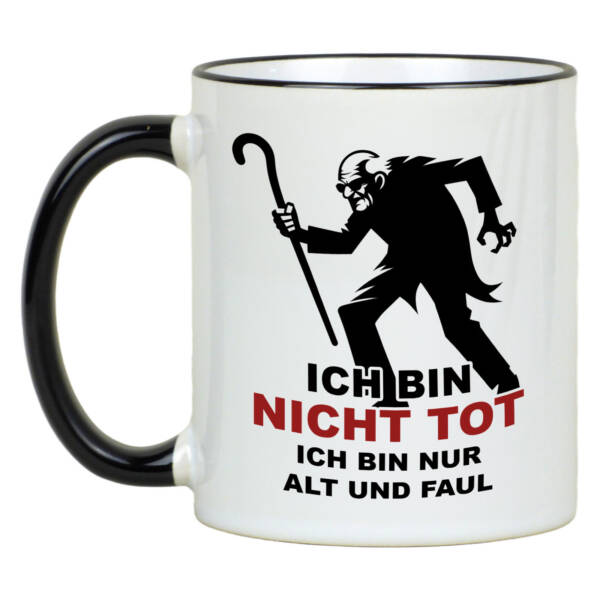 Bürotasse alter Mann