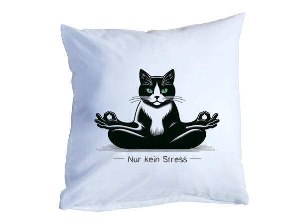 Sofakissen mit Katzenmotiv für Katzenfreunde