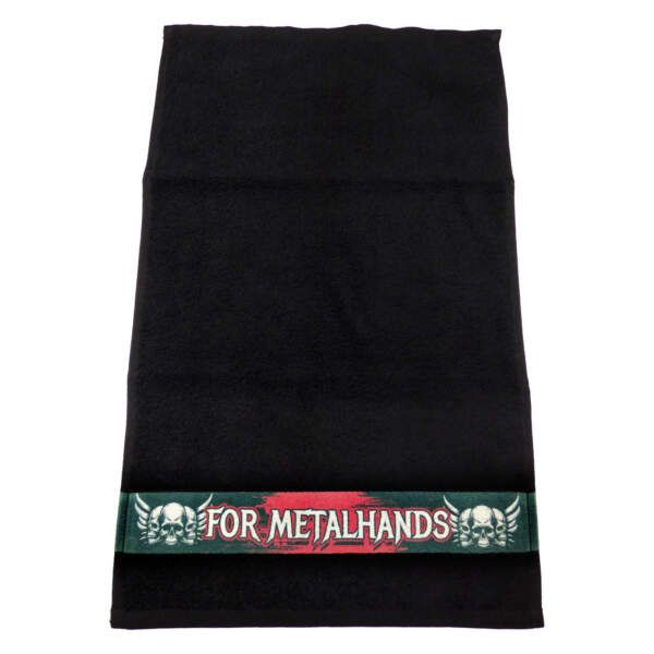 Kleines Handtuch für Metalheads