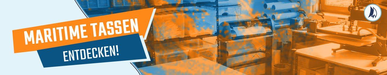 Maritime Tassen im Fördeblau Online-Shop