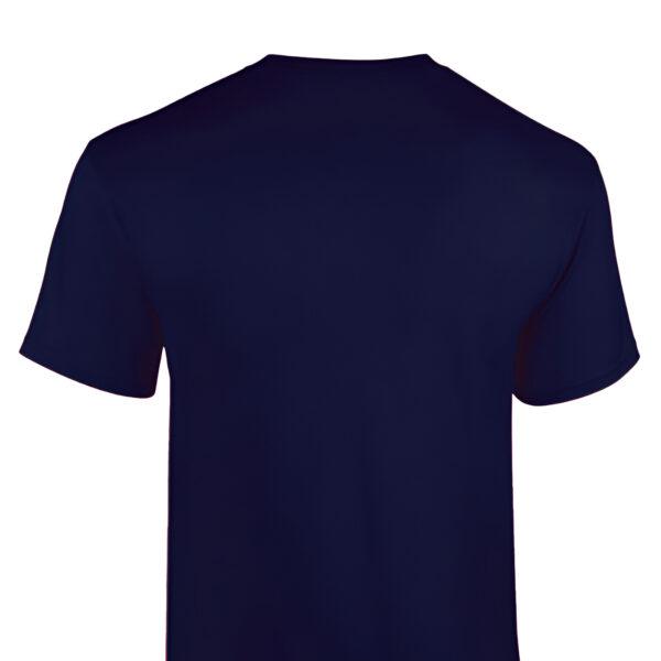 Herren Shirt Navyblue hinten